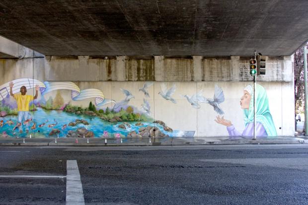 Spirit of Fallen Artist Rises in Oakland Mural Project